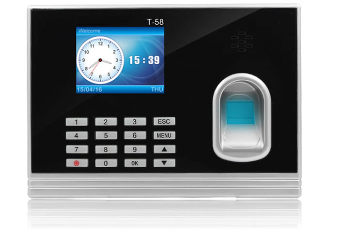 TM58 Fingerprint reader access control